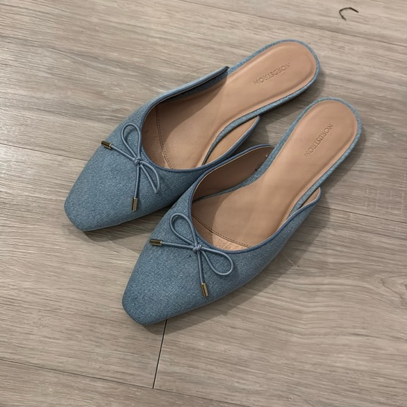 Denim Mules - Picture 1 of 2